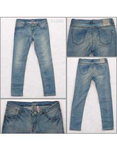 Celana Jeans Panjang Cewek Biru Cardinal L-XL