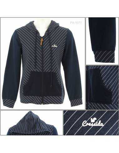 Jaket Jumper Hoodie Cewek Cressida M-L