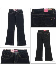 Celana Boot Cut/Celana Jeans Panjang Cewek Biru Tua...