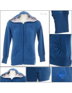Jaket Jumper Hoodie Cewek Cardinal 2XL-3XL