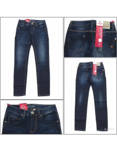 Celana Jeans Panjang Cewek Biru Tua Cardinal S-L