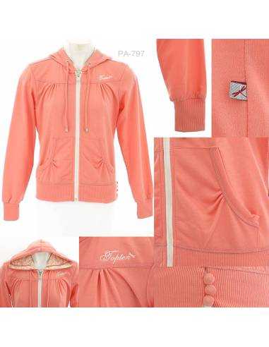 Jaket Jumper Hoodie Cewek Topten M