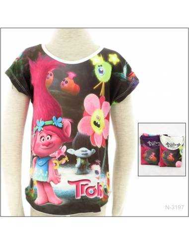 T-shirt/Kaos Oblong Anak Cewek Lengan Pendek...