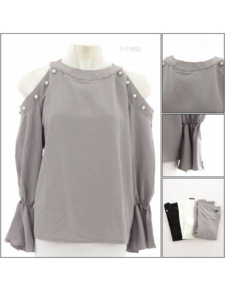 Atasan Cewek Sabrina Lengan Panjang Kukky Top All Size