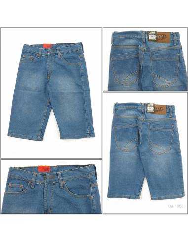 Celana Pendek Jeans Cowok Reguler YM 27-32