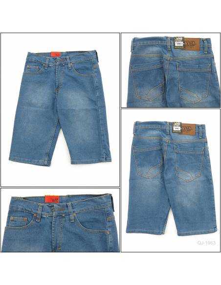 Celana Pendek Jeans Cowok Reguler YM 27-32