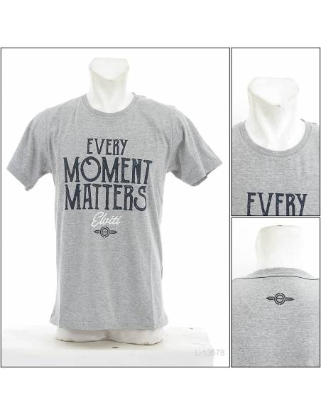 Kaos Oblong Cowok Lengan Pendek Elviti M-XL