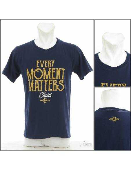 Kaos Oblong Cowok Lengan Pendek Elviti M-XL