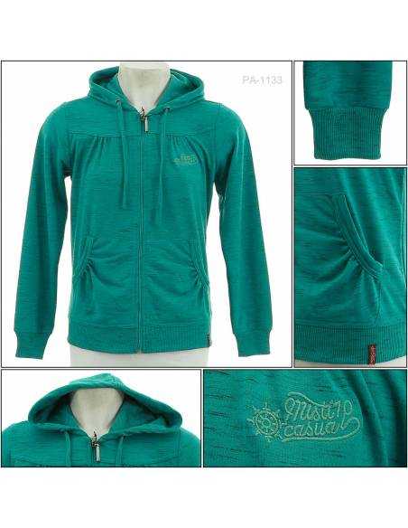 Jaket Jumper Hoodie Cewek Mistiten 2XL-4XL