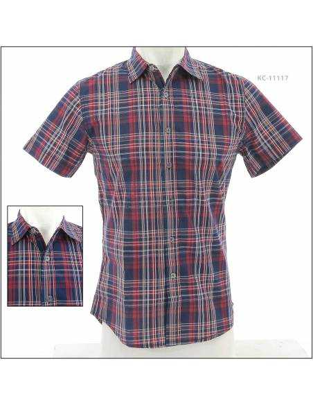 Kemeja Cowok Lengan Pendek Lakoi S-2XL