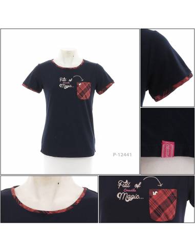 Kaos Oblong Cewek Lengan Pendek Cressida L