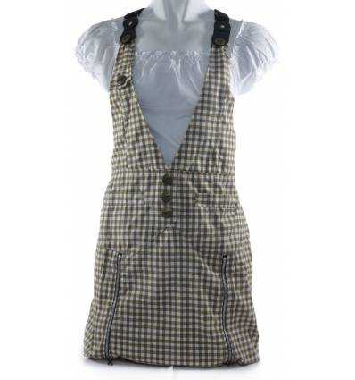 Dress Cewek Overall Miss Pink All Size