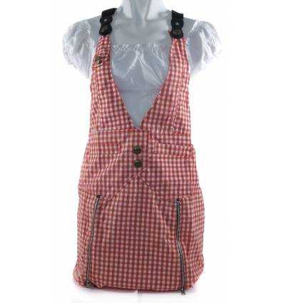 Dress Cewek Overall Miss Pink All Size