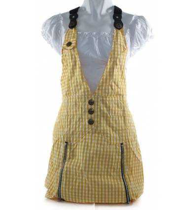 Dress Cewek Overall Miss Pink All Size