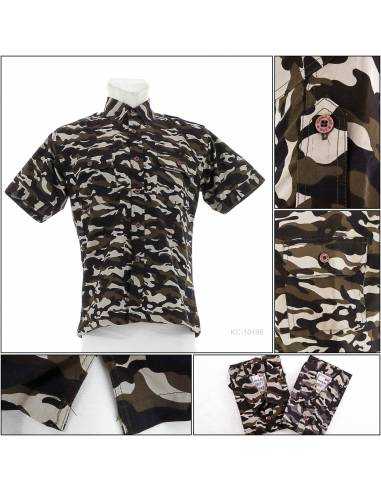 Kemeja Cowok Lengan Pendek John F Gee M-XL