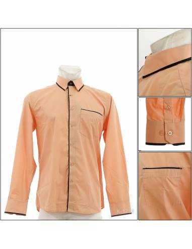 Kemeja Formal Cowok Regular Lengan Panjang...