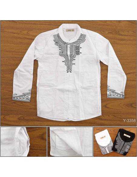 Kemeja Muslim Anak Cowok Lengan Panjang Benri 10-14