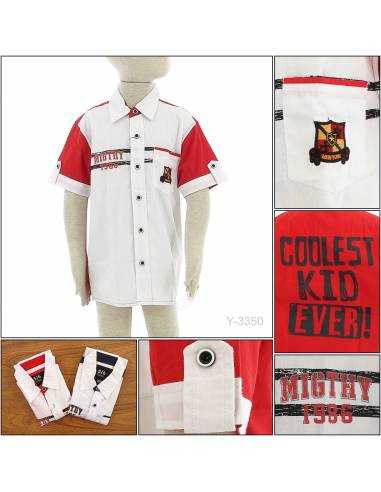 Kemeja Anak Cowok Lengan Pendek Benri 5-9