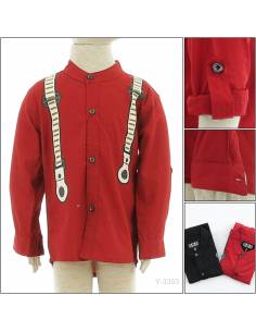 Kemeja Muslim Anak Cowok Lengan Panjang  Benri 1-3