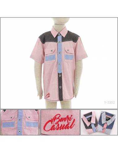 Kemeja Anak Cowok Lengan Pendek Benri 5-9