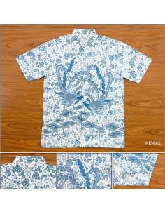 Kemeja Batik Cowok Regular Lengan Pendek Colombus L