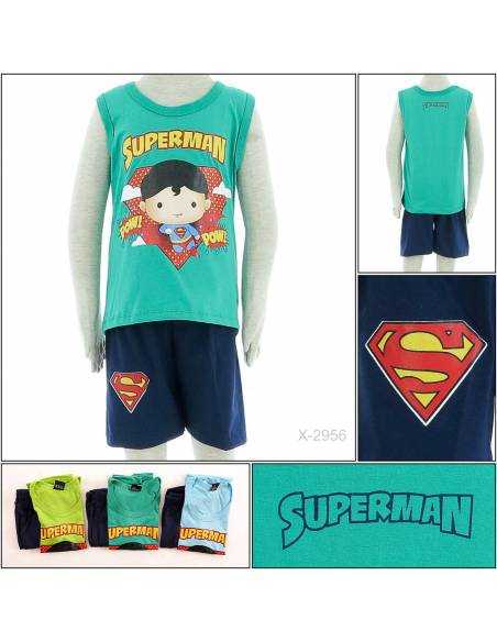 Setelan Kaos Anak Cowok Tanpa Lengan Babies L