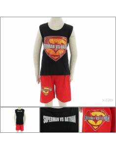 Setelan Kaos Anak Cowok Tanpa Lengan Babies L