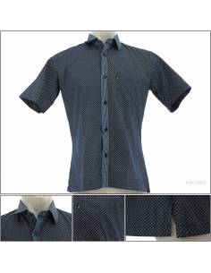 Kemeja Formal Cowok Regular Lengan Pendek Dixmont M