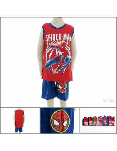 Setelan Kaos Anak Cowok Tanpa Lengan Design...