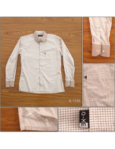 Kemeja Formal Cowok Regular Lengan Panjang Dixmont M