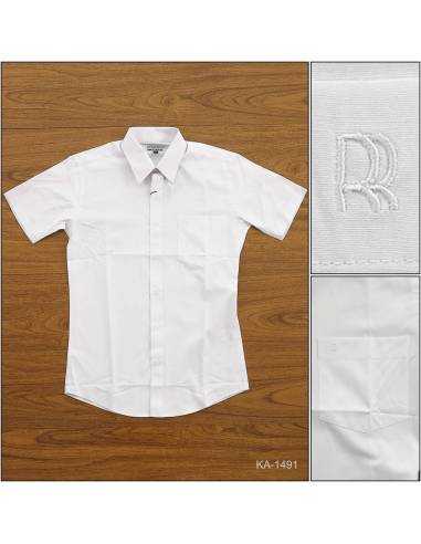 Kemeja Formal Cowok Slim Fit Lengan Pendek Rita...