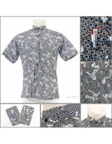 Kemeja Cowok Lengan Pendek Emergency  M-XL