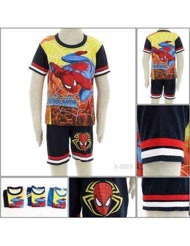 Setelan Kaos Anak Cowok Lengan Pendek Design...