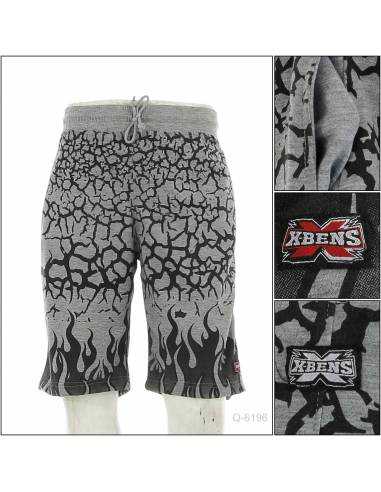 Celana Kolor Pendek Cowok Abu-abu X-bens M-XL