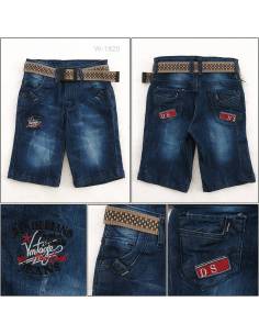 Celana Pendek Jeans Anak Cowok Stretch Audi Kids 4-6