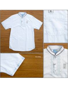 Kemeja Muslim Cowok Lengan Pendek Cressida XL