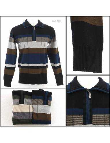 Jaket/Sweater Rajut Cowok/Cewek  Alpheus M-L
