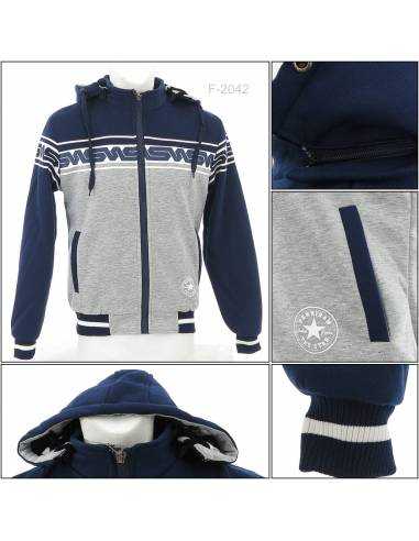 Jaket Hoodie/Jacket Jumper Cowok Biru Alpheus...