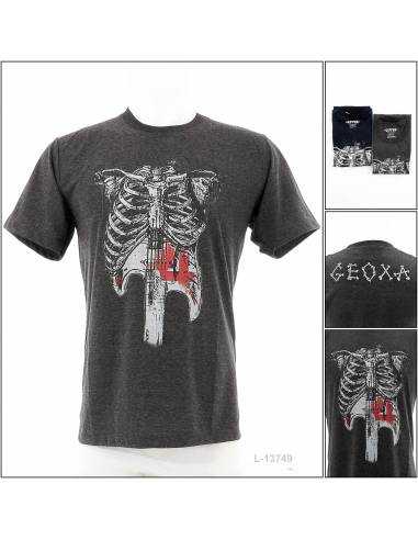 Kaos Oblong Cowok Lengan Pendek Geoxa M-XL