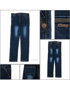 Celana Panjang Jeans Slim Fit Cowok Stretch Emergency 28-32