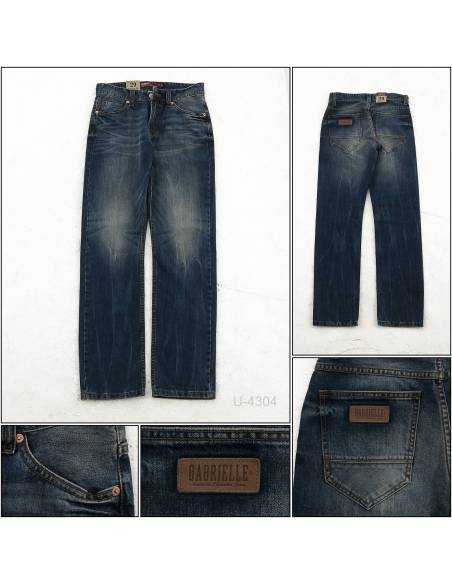 Celana Panjang Jeans Reguler fit Cowok Gabrielle 29-34
