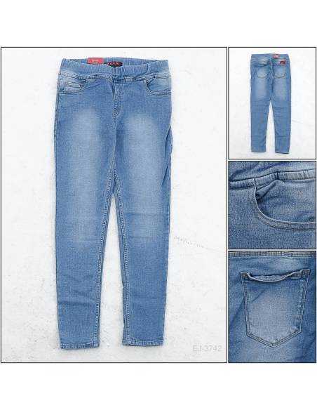 Celana Jeans Panjang Cewek Biru muda Bif one 28-30
