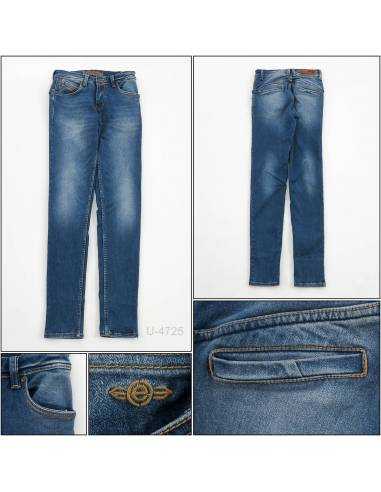Celana Panjang Jeans Cowok Skinny Stretch...