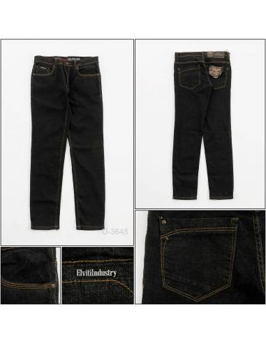Celana Panjang Jeans Cowok Skinny Stretch...