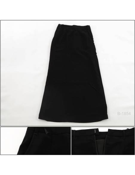 Rok Span Panjang/Long Skirt Hitam Cardinal M - 2XL