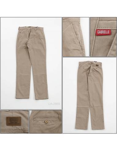 Celana Panjang Katun Slim Fit Cowok Stretch...