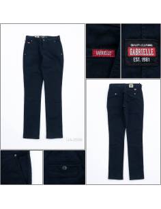 Celana Panjang Katun Slim Fit Cowok Stretch Gabrielle  28-36