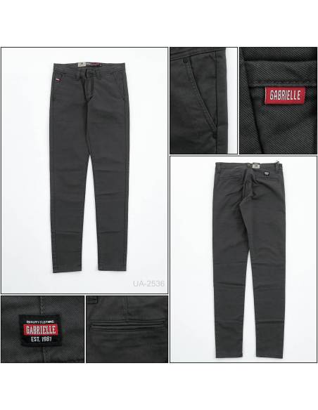 Celana Panjang Katun Stretch Cowok Skinny Gabrielle 29-36