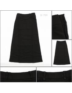 Rok Span Panjang/Long Skirt Hitam Vonna S-L