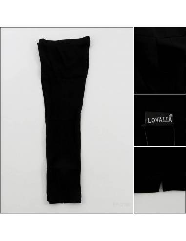 Celana Panjang Kain Cewek Hitam Lovalia S-XL
